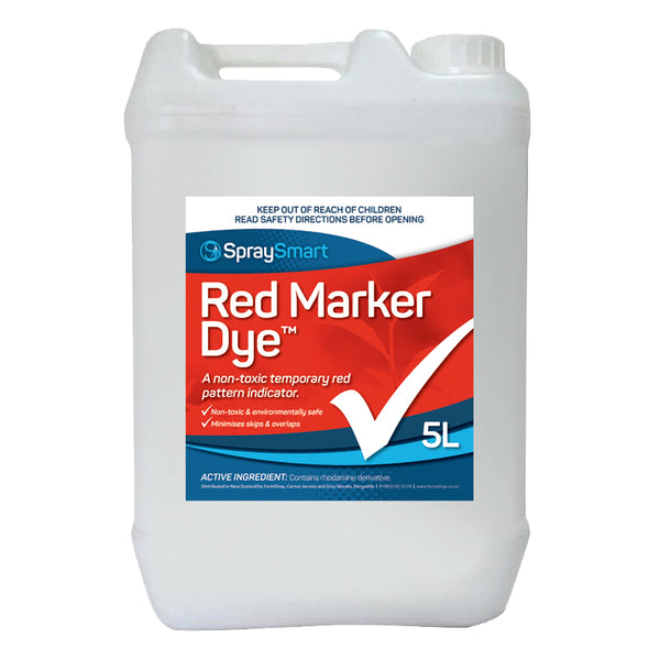SpraySmart Red Marker Dye 5L