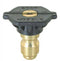 Washjet Nozzle, Quick Low Pressure, Black