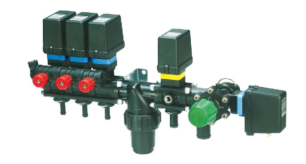 Arag, Electric In-cab Control kit, with manifold, 3x electric valves and in-cab switch box