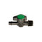 Lateral Valve Green Back 13mm tail 3/4"BSPM Thread