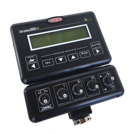 Arag Bravo 180S, 3 Section Rate Controller with 25mm inlet & bypass valve to suit Hustler Applic8or.