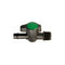 Lateral Valve Green Back 13mm Tail 1/2" BSPM Thread