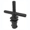 Teejet Nozzle Body QJ for dry booms 3/8" Triple hosetail, Mounts with Vari-Spacing Clamps.