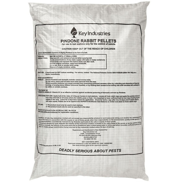 Pindone Rabbit Pellets 25Kg