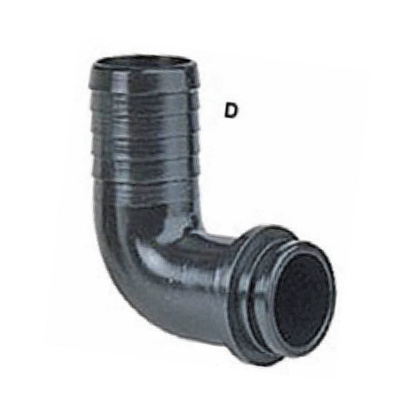 Hosetail, Bertolini 19mm 90 Degree 27mmOD spiggot