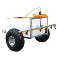 SpraySmart 200L Trailer Sprayer, 12V 10.9L/min Pump, with 4.5M Boom