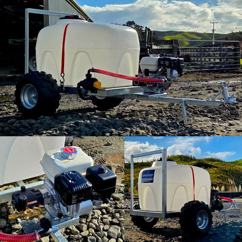 SpraySmart 300Lt Trailer Waterblaster