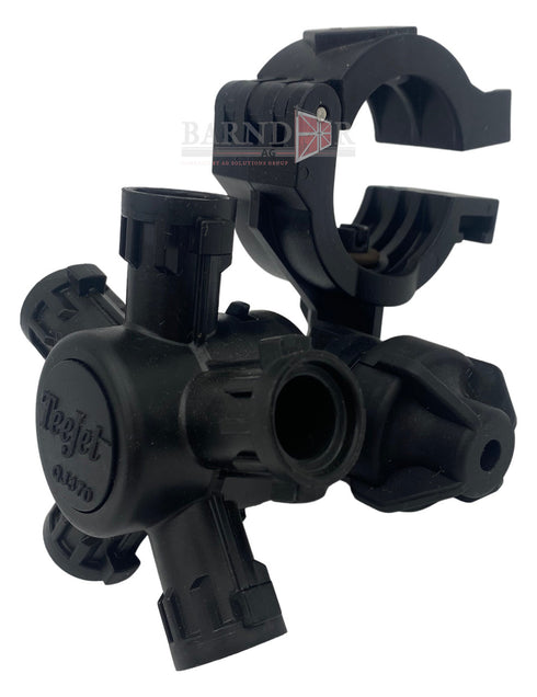 Nozzle Body, TeeJet 5Way, 20mm tubing.