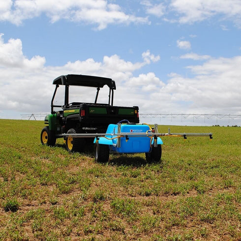 Bertolini BAT200 Trailer Sprayer 200Lt Comes with 15M Hose Reel 12 Volt Shurflo Pump & 3 Metre Boom