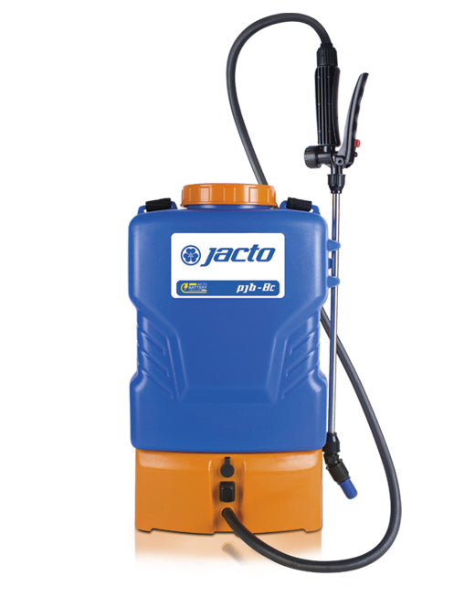Jacto PJB-8C Battery Handheld Sprayer, 8L, 3-Year Warranty