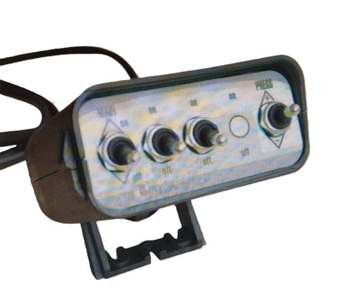 Control Console, Bertolini (Berty) on/off + 2 switch with cables.