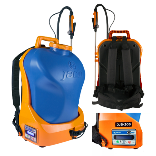 Jacto DJB-20S Battery Backpack Sprayer, 20L, Target Master, GPS Proof of Placement, 3-Year Warranty