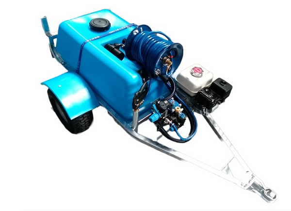 Bertolini BAT200 Econo Pack, 200L Trailer Sprayer, Poly2030,
30lpm, 300psi.