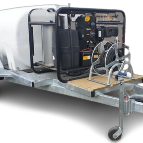 Yanmar 10Hp Diesel Hot Water Steam Pressure Cleaner 2900 PSI 16 LPM