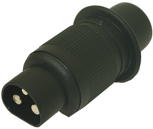 Plug 3 pole agri tractor male.