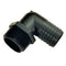 Male Hose Tail Elbow Plastic 1" BSPM - 1/2" 13mm Tail