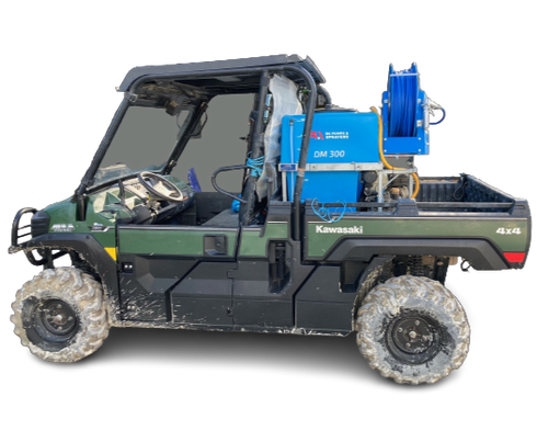 Bertolini DM300, 300L, Deckmount Sprayer, PA430 40lpm 580psi spray pump, 100M Quik Reel and K pistol.