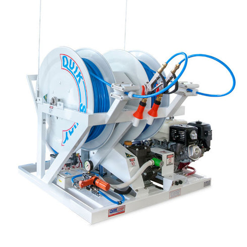 Twin Hose reel Quik-spray GX270, PA530 pump +100M/ea