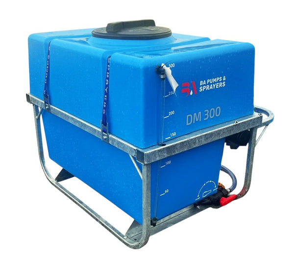 Bertolini DM300 300L Deck Mount Sprayer Tank & Frame Only No Pump