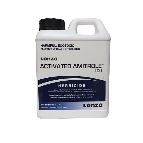 Activated Amitrole 400, 1L
(Herbicide)