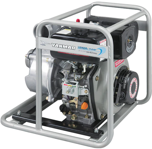 Yanmar, 2", Semi Trash, Poly Transfer Pump, 850lpm, 23M Head, Electric Start.