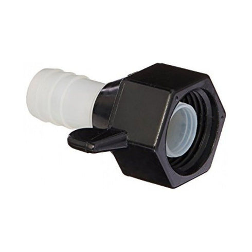 Shurflo Nut & Tail Straight Plastic 1/2'' x 13mm