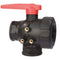 Ball Valve 3 Way F/F Lever 1.1/2"