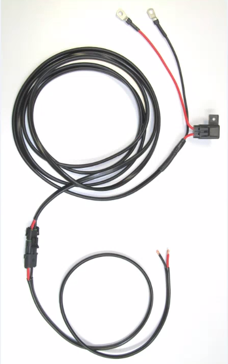 Wiring loom for Retraspray. from battery.