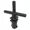 Teejet Nozzle Body QJ for dry booms, 3/8" Triple hosetail, Mounts with Vari-Spacing Clamps.