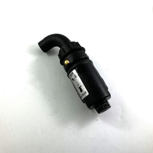 Safety relief valve 40 Bar 1/2"BSPM suits Comet and AR pumps.