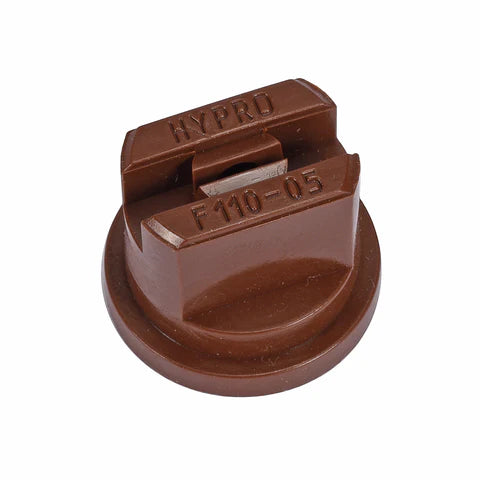 Teejet Nozzle Tapered Flat Fan Spray Brown 11005