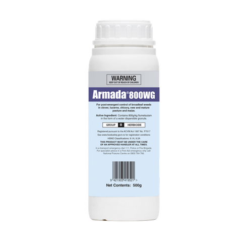Armada 800WG Herbicide 500g - Controls Buttercup, Clover Friendly