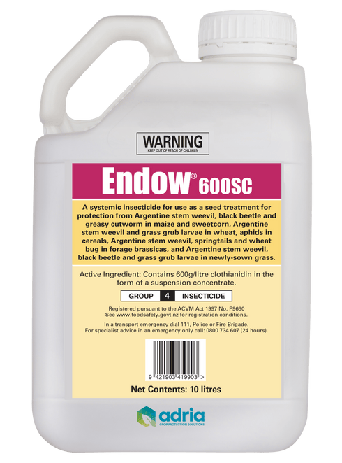 Endow 600SC Seed Treatment 10L