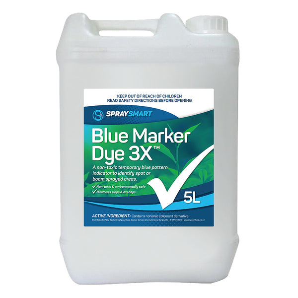SpraySmart Blue Marker Dye 3X 5L ( Non-DG)