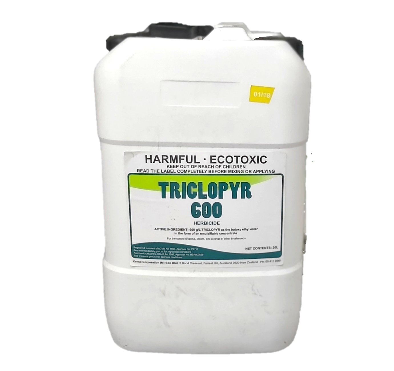 triclopyr herbicide nz Triclopyr 600 Herbicide 20L grass friendly – Sprayshop