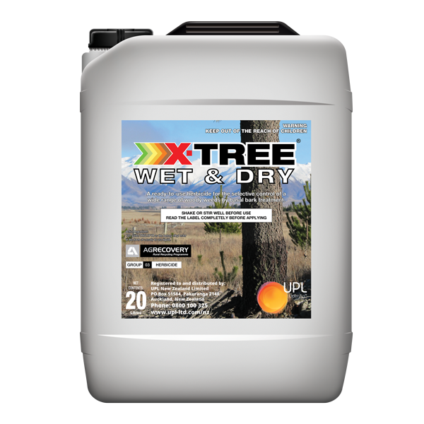 basal spray herbicide Herbicide X-tree Basal Wet & Dry 20L – Sprayshop