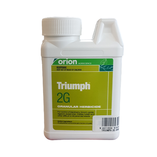 triumph herbicide Triumph 2G Herbicide Granules / Prills, 450g, With Applicator Sieve, ( – Sprayshop