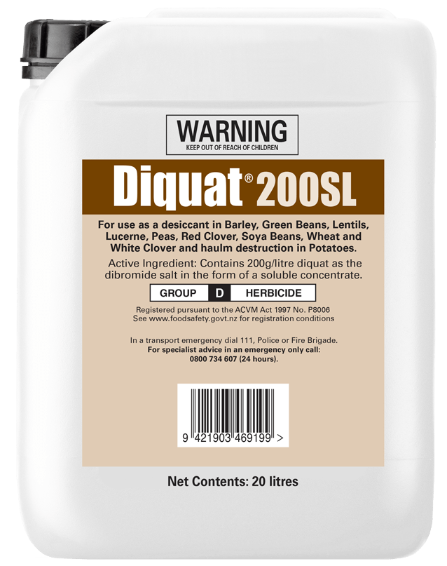 Diquat 200SC 20L